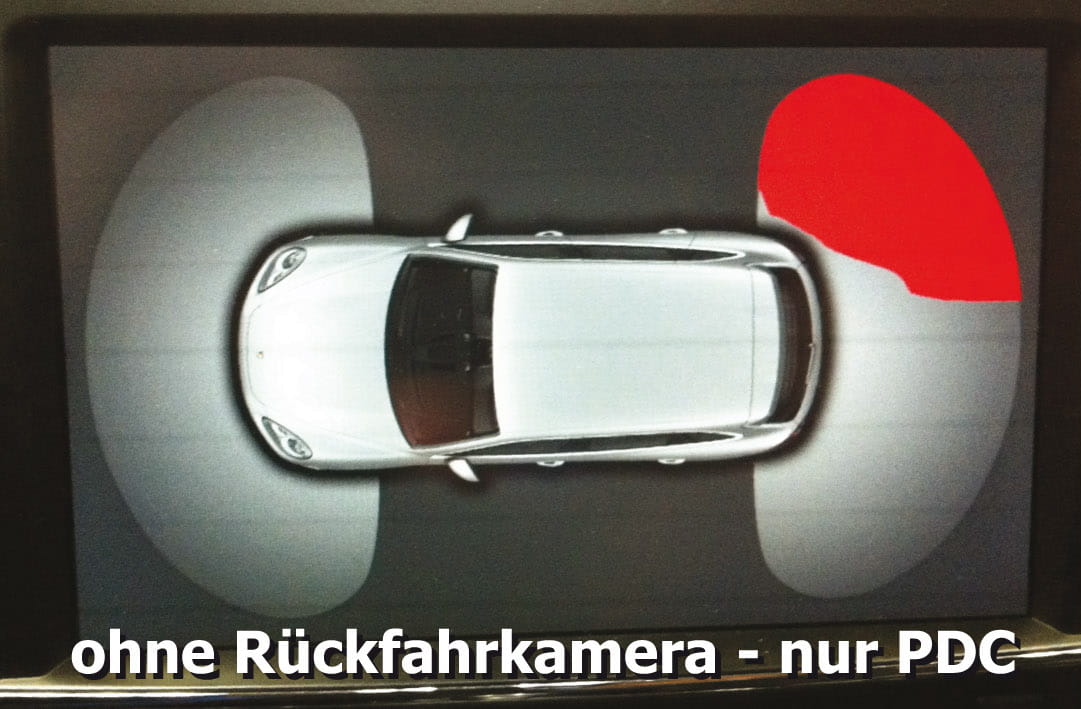 ohne Rückfahrkamera - PDC